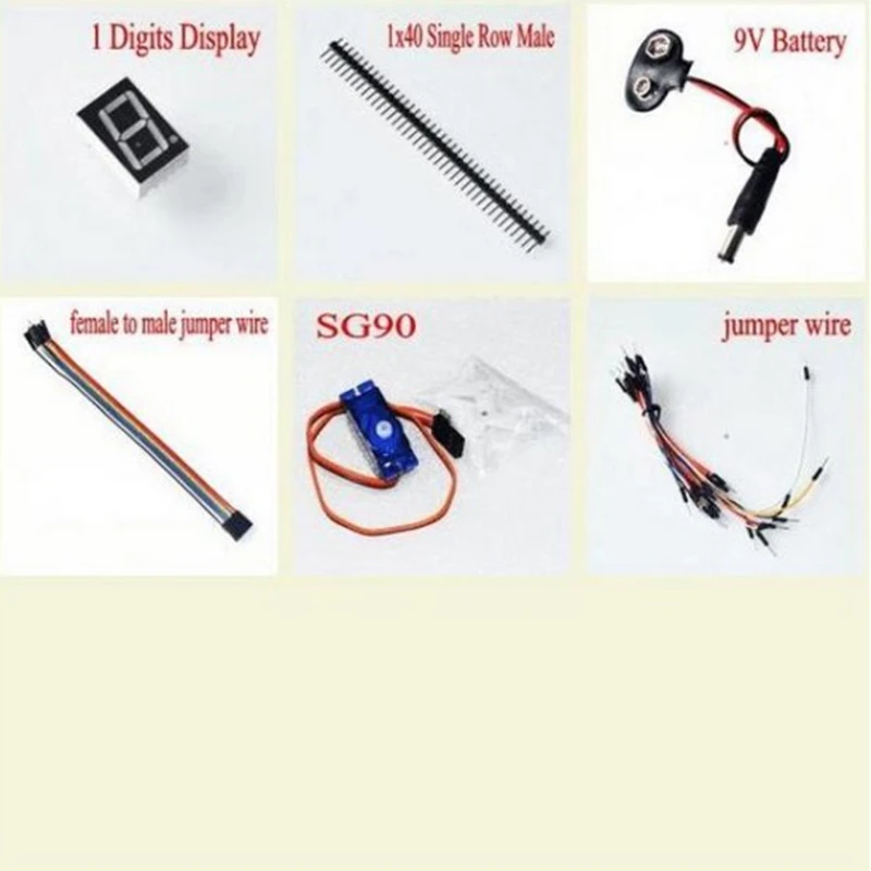 40 шт./компл. RFID стартовый набор для Arduino UNO R3, обновленная версия, Обучающий набор шаговый двигатель обучающий комплект с коробкой