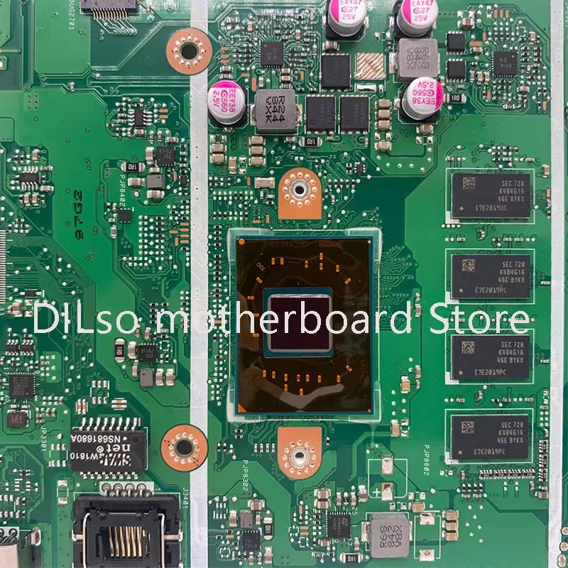 Kefu Placa-mãe X541na é para Asus Vivobook Max D541n X541n Placa-mãe do Portátil com Cpu N3350 2gb Ram 100% Teste Placa-mãe para notebook - Imagem 3