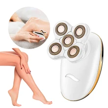 Перезаряжаемая бритва 3 в 1 для женщин, женский эпилятор, бритвенный станок для леди, триммер для удаления волос, для лица, бикини, тела, ног, подмышек