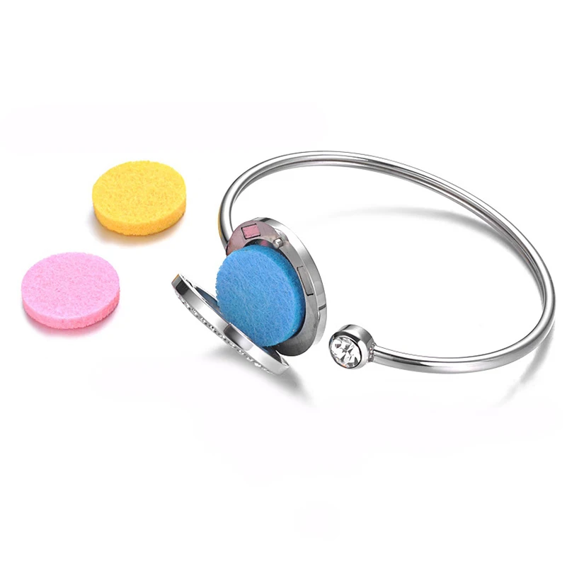 Tree of Life Crystal Aromatherapy Diffuser Bracelet
