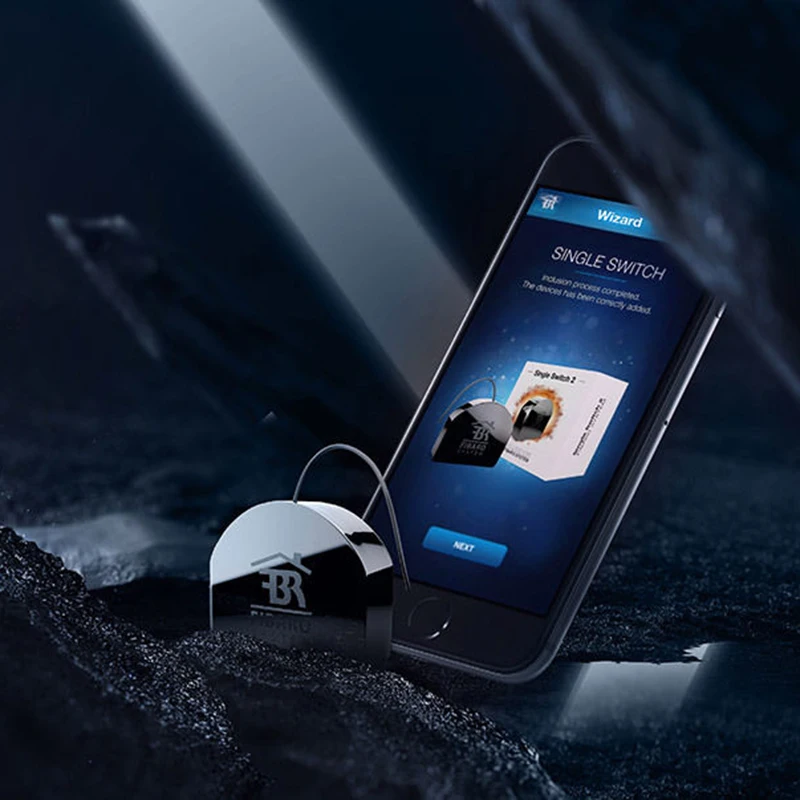 FIBARO Z-Wave Plus FGS-213 одиночный переключатель 2 вкл/выкл реле ЕС 868,42 МГц