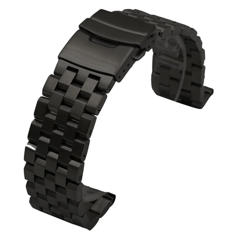 22mm 24mm trapézio-shap pulseira de relógio de