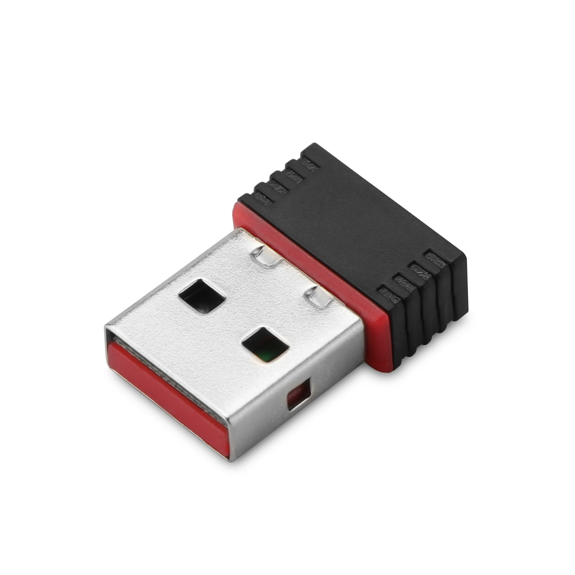 Wifi адаптер USB WiFi адаптер Wi-Fi адаптер Wifi ключ для настольного ноутбука ПК для Windows 10 8 7 Raspberry Pi Pi2 - Цвет: Черный
