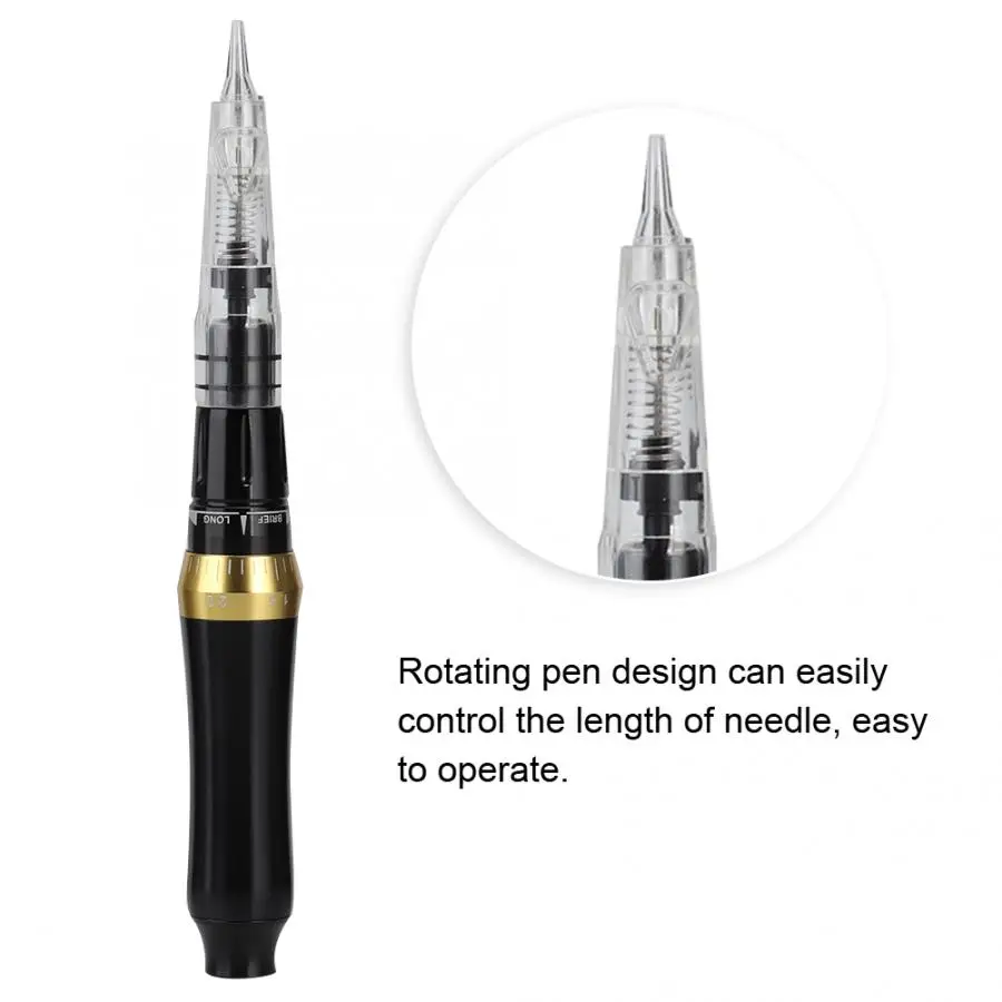 Permanent Makeup Microblading Watch Type Controller Electric Eyebrow Lip Tattoo Pen Machine US Plug 100-240V Tattoo Supplies