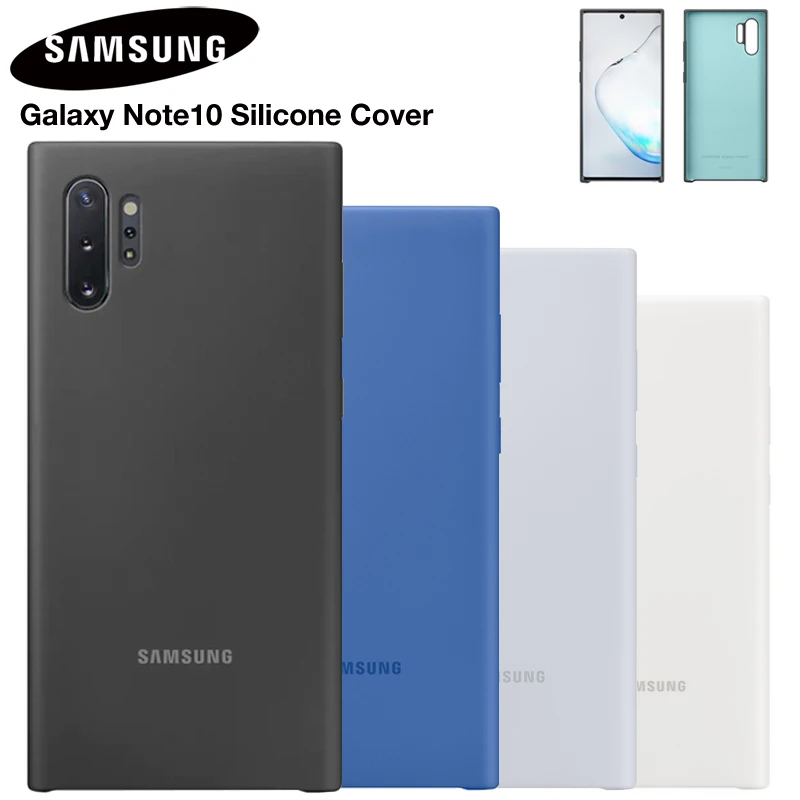 Samsung Official Silicone Soft Back Cover For Samsung Galaxy Note 10 Note10+ Note X Note10Plus Note10 Plus Shockproof Phone Case Samsung Official Silicone Soft Back Cover For Samsung Galaxy Note 10 Note10+ Note X Note10Plus Note10 Plus Shockproof Phone Case