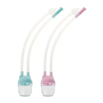 

Baby Nose Clean Silicone Infant Nasal Aspirator Wash Your Nose Care Baby Nose Nasal Inhaler Infant Preventing Backflow Aspirator