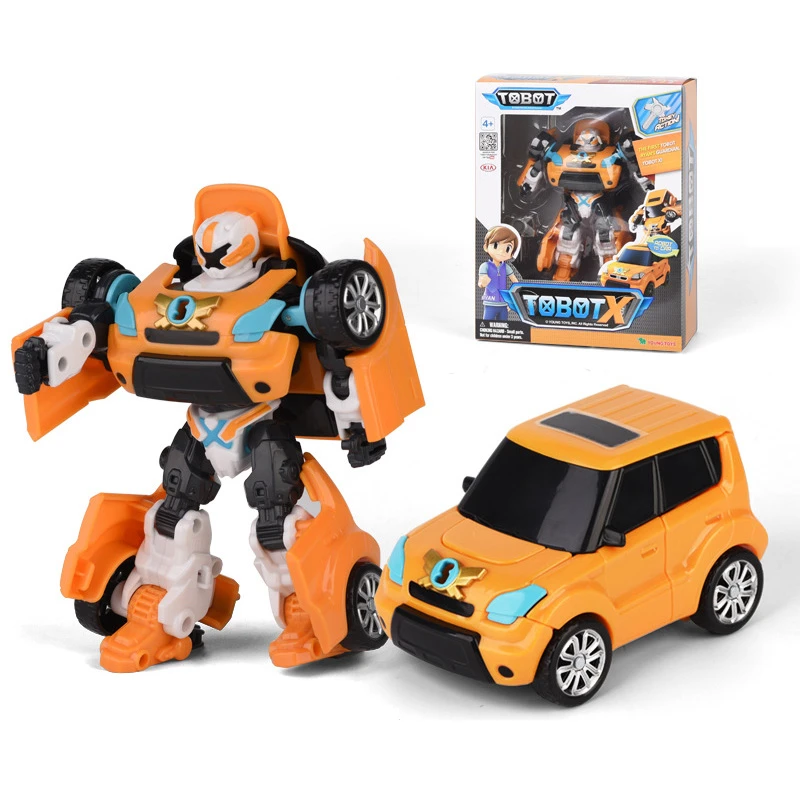 Tobot Adventure X Transforming Convert Car To Robot Action Figure Toy