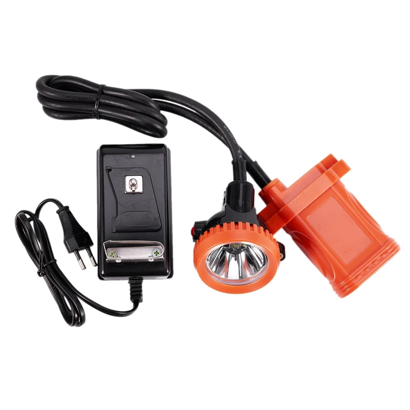 

EU Plug,KL6LM LED Lithium Battery Mining Underground Mining Lamp