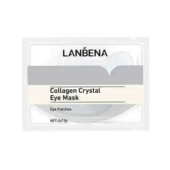 

LANBENA Blue Collagen Eye Mask Supplements Collagen Circles Improve To Eye Dark Care I7M8