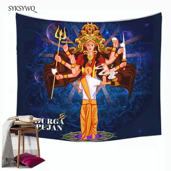 

Shiva wall hanging tapestry home decor yogamat drop shipping Indian god mandala blanket