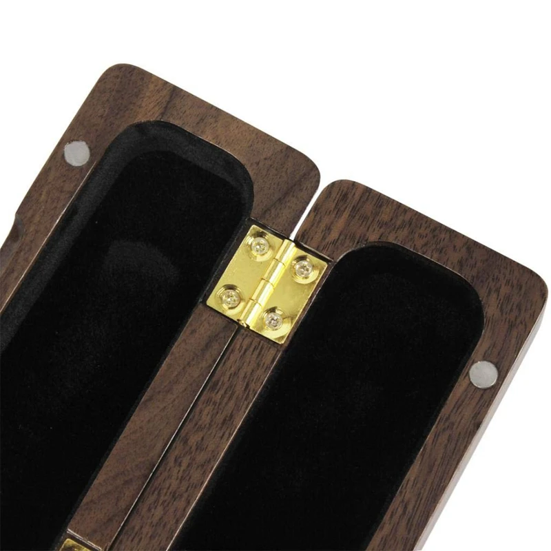 Wood Saxophone Sax Mouthpiece Case Box Holder for Music Lover Gift