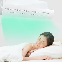 Pare brise de climatisation suspendu, déflecteur d'air Anti soufflage Direct, outil de couverture de déflecteur de climatisation domestique 