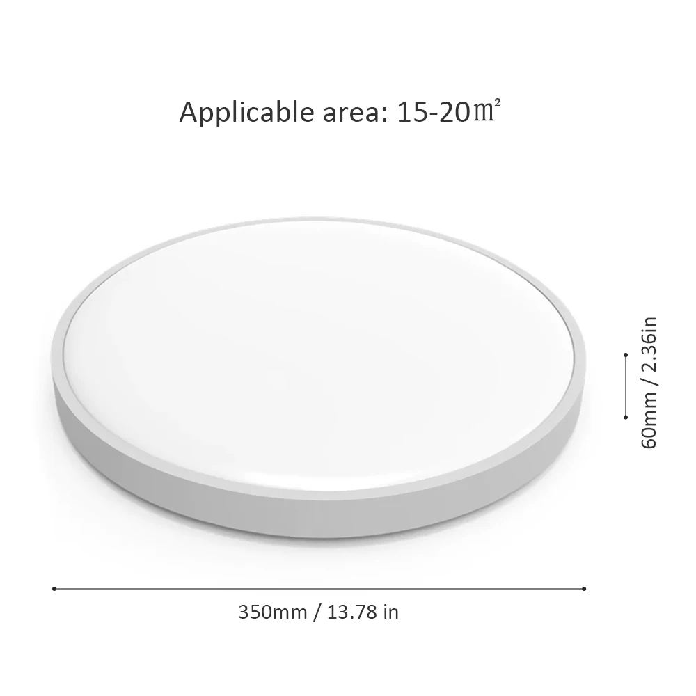 Yeelight светодиодный потолочный светильник 350x60 мм, заподлицо, антимоскитный дизайн, управление через приложение, голосовое управление, потолочный светильник для спальни xiaomi