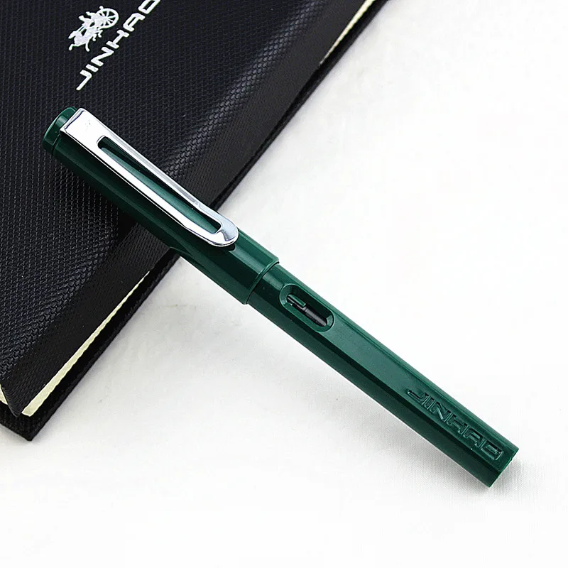 Jinhao 599A Высококачественная пластиковая перьевая ручка 0 38 мм дополнительный