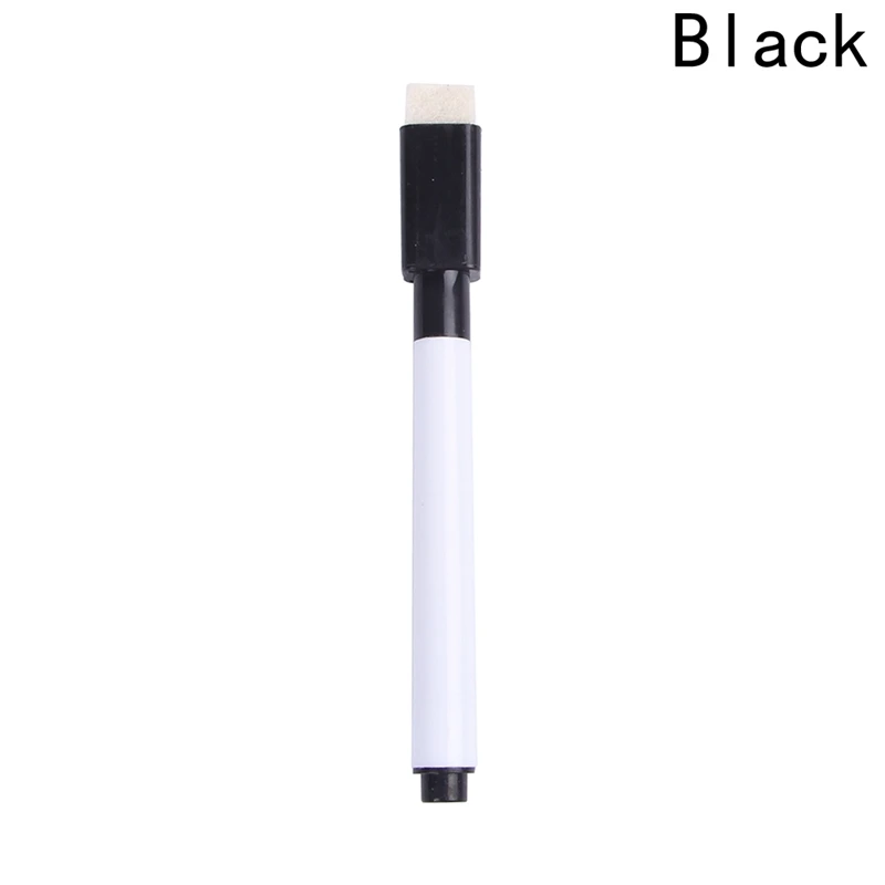 1PCS New Magnetic Whiteboard Pen Erasable Dry White Board Markers Magnet Built In Eraser Office School Supplies