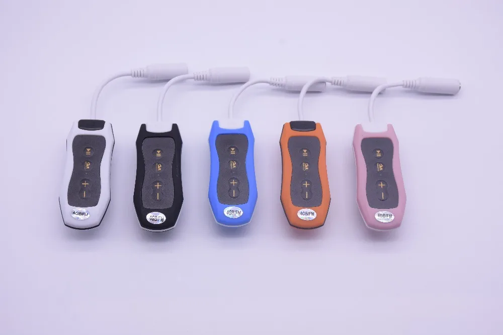 Новейший fm-радио 4 ГБ 8 г IPX8 водонепроницаемый MP3 музыкальный плеер для плавания ming Дайвинг наушники гарнитура Спорт стерео бас плавание MP3 с зажимом
