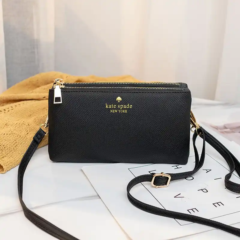 black clutch bag with shoulder strap