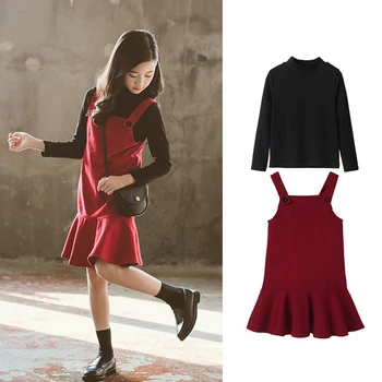 

Girls Clothes Set Sweater + Skirt 2PCS Clothes For Girls Spring Teenage Kids Clothes 6 8 10 12 13 14 Year girls sets clothing