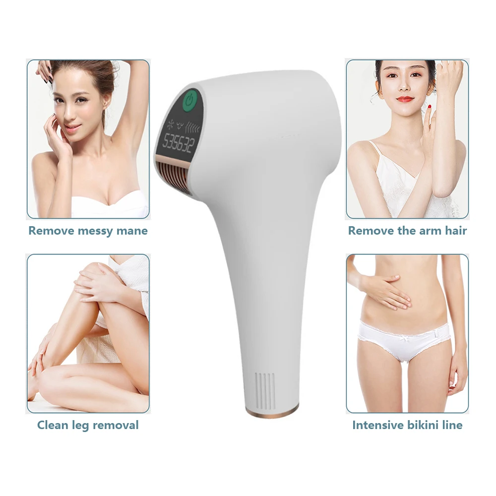 

IPL Hair Removal Device with LED light LCD display Permanent Hair Removal IPL Epilator Armpit Hair Removal machine