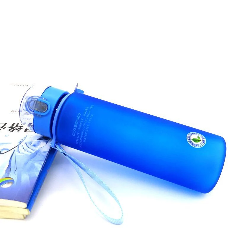 Пластиковая бутылка для воды BPA Free Tour, уличные герметичные бутылки, Портативный питьевой чайник, матовая бутылка для воды 560 мл/400 мл