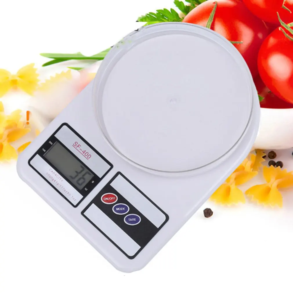 7kg 1g English Мини Домашние электронные кухонные весы для выпечки, маленькие Точные граммы лекарственных продуктов, электронные весы - Цвет: 7kg 1g English
