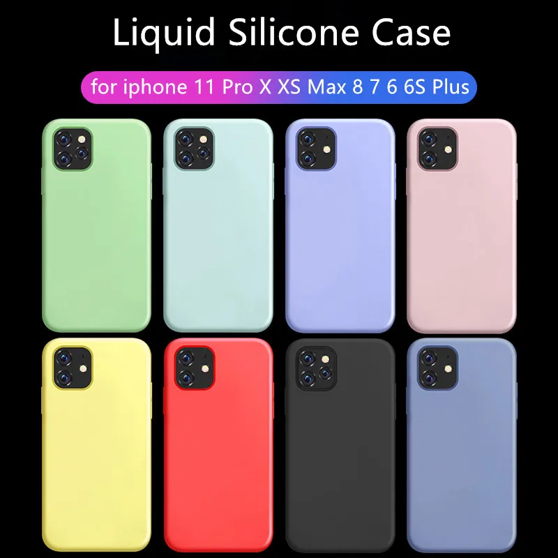 Яркие Матовые чехлы для телефонов iPhone XR чехол 11 Pro XS Max 6 6s 7 8 Plus X Ультратонкий