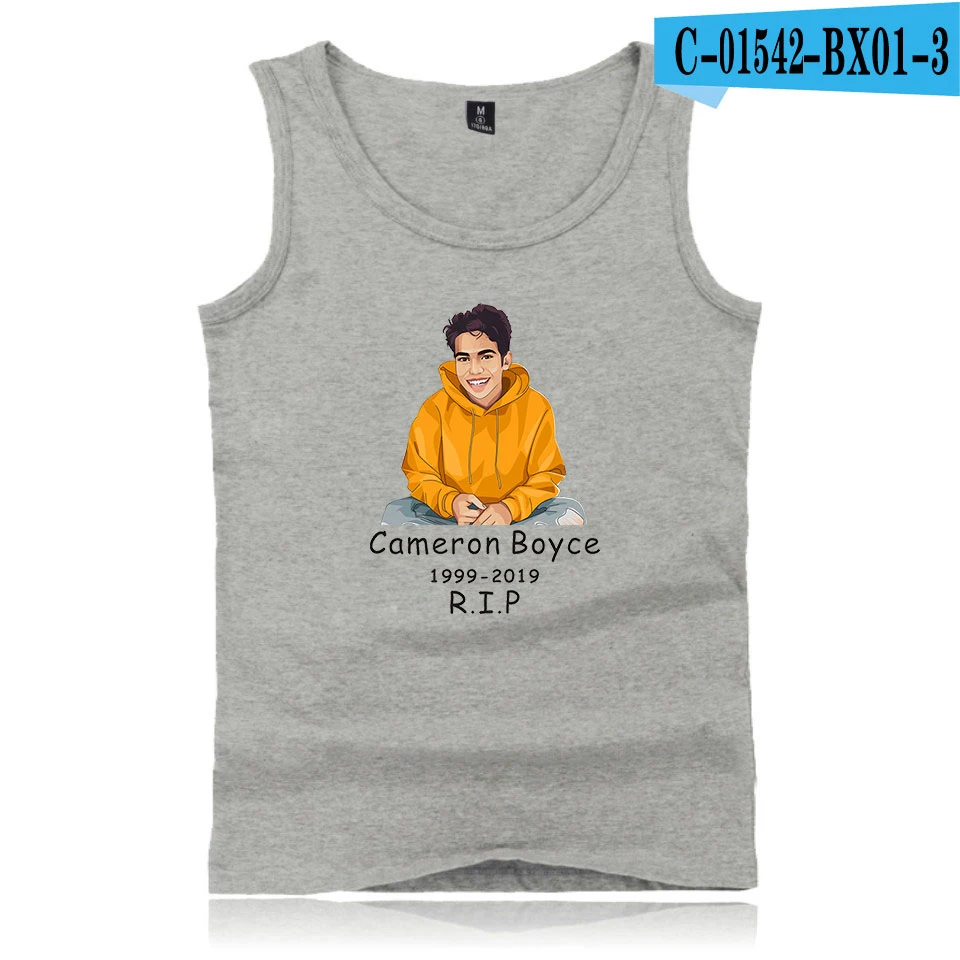 Cameron boyce горячая Распродажа майки мужские повседневные Модные уличные harajuku жилет мужские и женские топы - Цвет: C01542-3