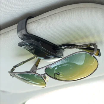

Car Sun Visor Glasses Holder Ticket Clip For Lada Kalina Priora Niva Vaz Granta Samara 2110 2114 Largus 2109 2115
