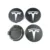 Для Tesla Wheel Cover Trim Wheel Hub Cap Kit For Tesla Model 3 S X Wheel Автомобильные Аксессуары Крышка Ступицы Эмблема Значок + Ушко Гайки Крышки