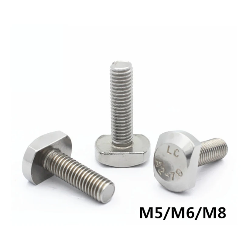 M5/M6/M8 GB37 Т-образная головка болты винт из нержавеющей стали