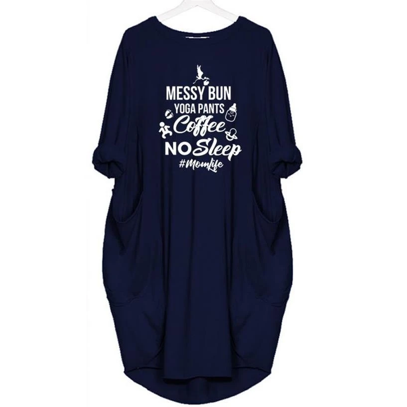 Новая модная футболка с принтом кофейных букв для женщин футболка с карманами женская уличная одежда большого размера Панк хлопок Camiseta