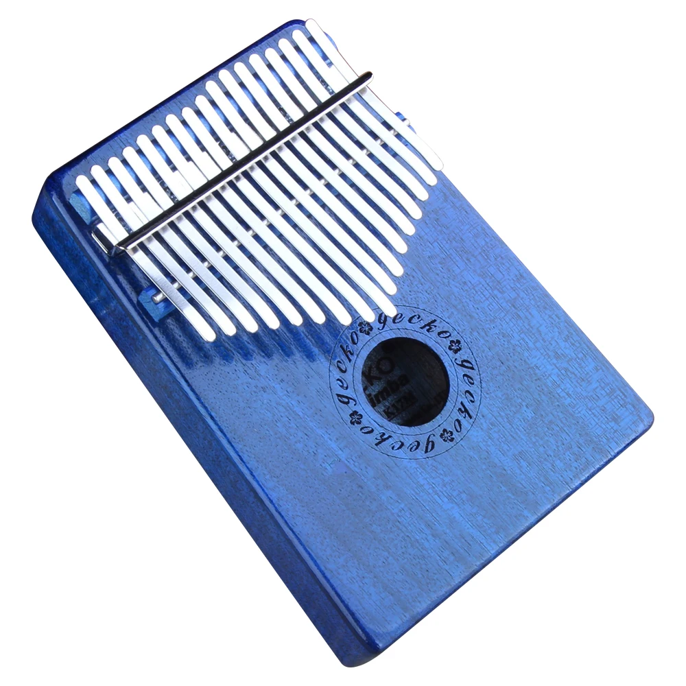 Пианино GECKO Kalimba 17 клавиш Тон C красное дерево большой палец музыкальный