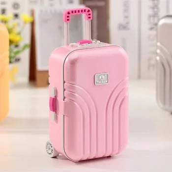

Suitcase Style Music Box Jewelry Storage Box Rotating Ballerina Girl for Kid Toys Gift AUG889