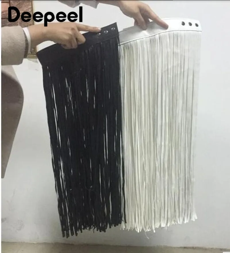 Deepeel 35-70 см, длинный пояс с кисточками, Женский Регулируемый пояс из искусственной кожи, роскошный женский пояс для юбки, декор одежды YK619