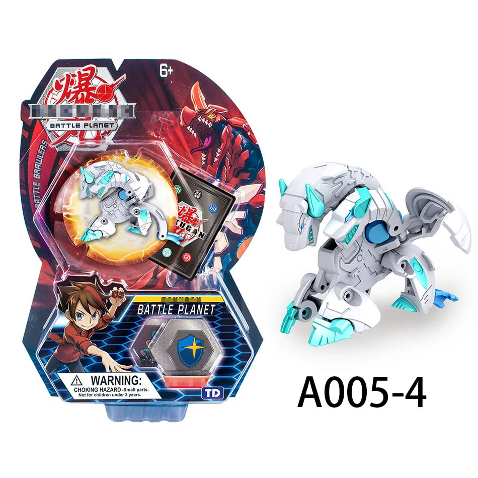 TOMY BAKUGAN Battle Brawlers Bayblade Burst Toupie Metal Fusion Met Monster Ball Gyro Atletiek Speelgoed Рождественский подарок - Цвет: Серый