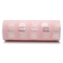 Faroot однотонная цветная Тюлевая юбка в горошек, рулон, праздничный декор, Настольная юбка, вечерние праздничные свадебные принадлежности, прозрачная ткань, тюлевые рулоны