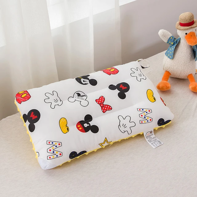 Disney-almohada de látex para niños, almohada de memoria para guardería,  escuela primaria, almohada Natural de dibujos animados para bebés de 3 a 12  años - AliExpress