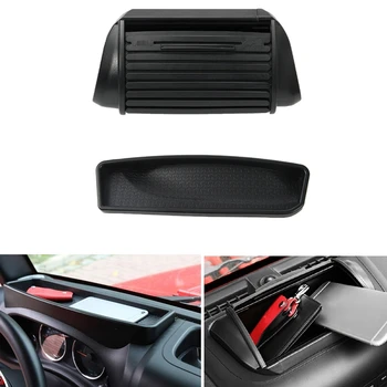 

Center Console Insert Organizer Console Roll Top Dashboard Storage Tray for 2012-2017 Jeep Wrangler JK JKU