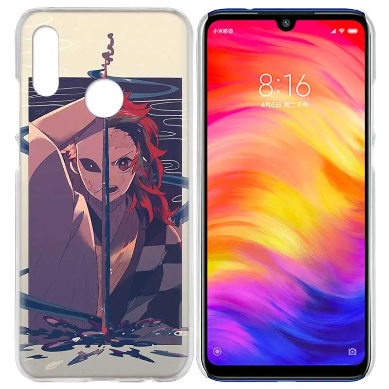 Чехол для Xiaomi Redmi Note 7 7A фотоаппаратов моментальной печати 7S 6 6A 5 Y3 K20 mi 8 до 9 лет CC9 CC9E A1 A2 A3 играть F1 Lite Pro Plus демон убийца Kimetsu Y