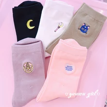 IVYYE Сейлор Мун Кот Мода Япония Аниме теплые носки повседневные длинные носки зима горячая Распродажа для женщин леди девушки хлопок