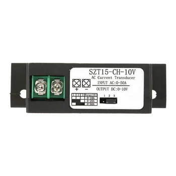 

New SZT15-CH-10V AC Current Transmitter Current Mutual Inductor AC 0-50A to DC 0-10V