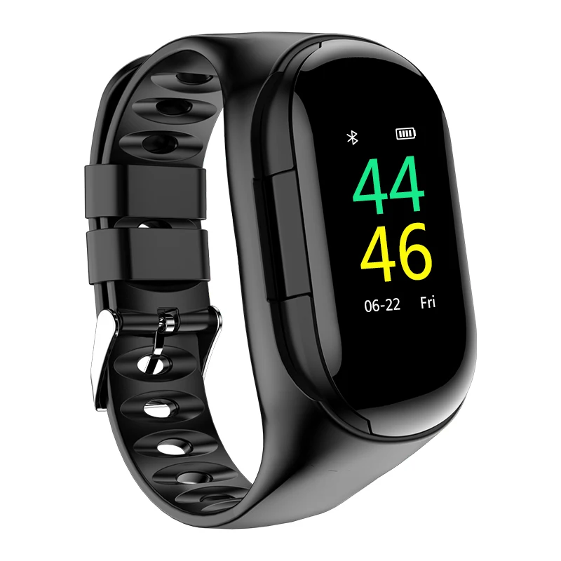 NEW Smart Band Earphone Bluetooth Wireless headset Screen Fitness Tracker BT 4.0 Smart Band Watchband Smart Bracelet Watch