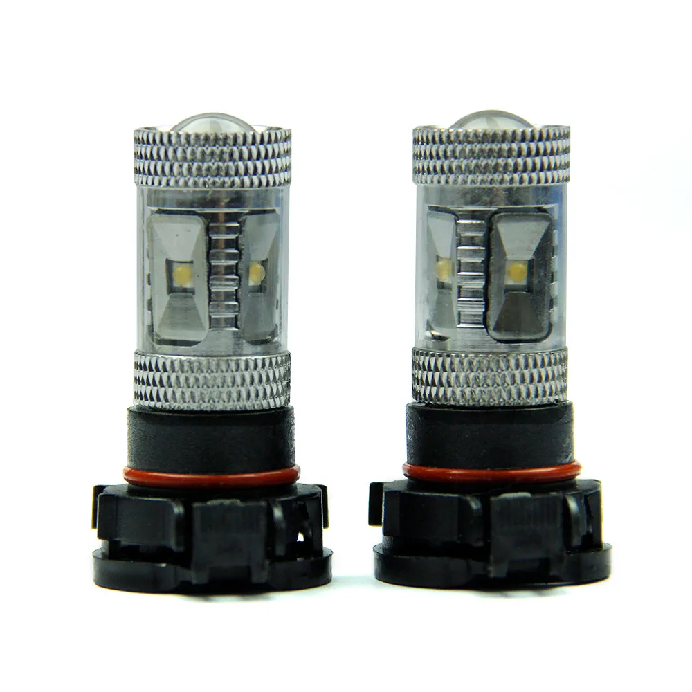 Kongyide автомобильный светильник 2x H16 P16W/PSX24W 30 Вт светодиодный налобный фонарь 12 В Автомобильная противотуманная фара для вождения DRL светильник аксессуары для ламп для автомобиля