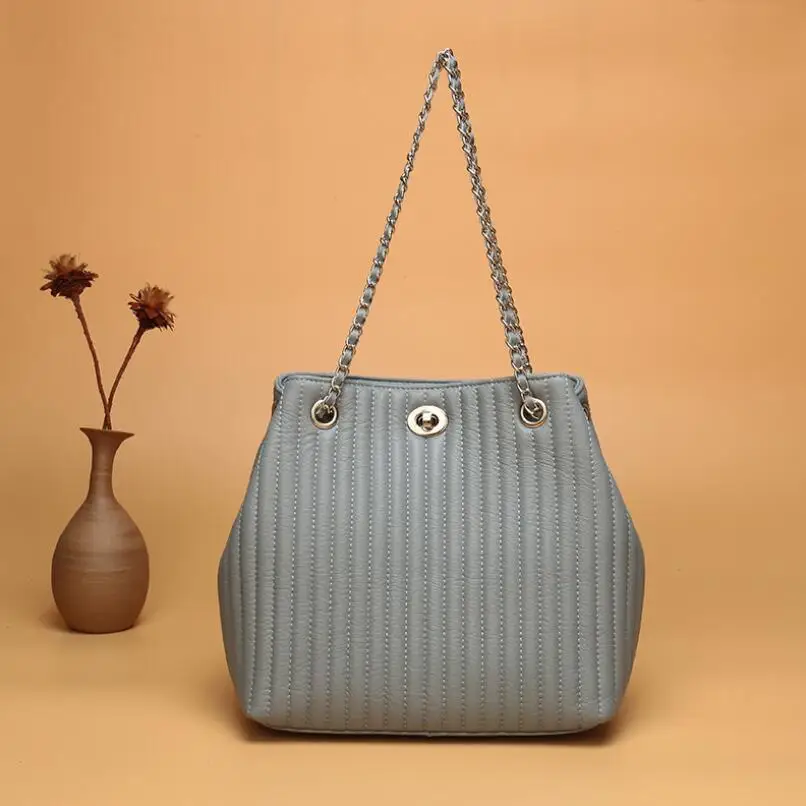 

Сумка на плечо FoxTail & Lily Женская, Универсальная роскошная дизайнерская сумочка-мессенджер из натуральной кожи с цепочкой, великолепные сумки через плечо