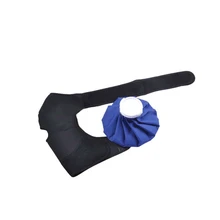 Регулируемый дышащий наплечный защитный ледяной пакет, спортивный уход для спортзала, один плечевой поддерживающий защитный ремень, обертывающий ремень