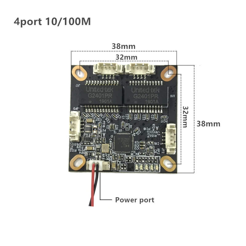 Мини PBCswitch модуль управления воспроизведением OEM модуль Mini Размер 3/4/5 Порты 10/100 Мбит/с сетевые коммутаторы печатной платы мини-модуль коммутатора ethernet