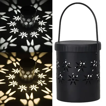 

Solar Powered LED Hanging Light Outdoor Garden Yard Lawn Decor Projection Lamp Convenience practical fashion Leisure personality