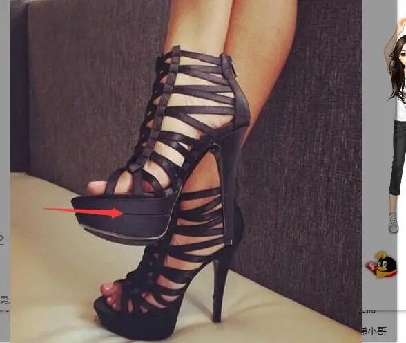 

sexy sandalia feminina ladies black platform high heels pumps woman peep toe summer shoes woman gladiator sandals wedding 2020