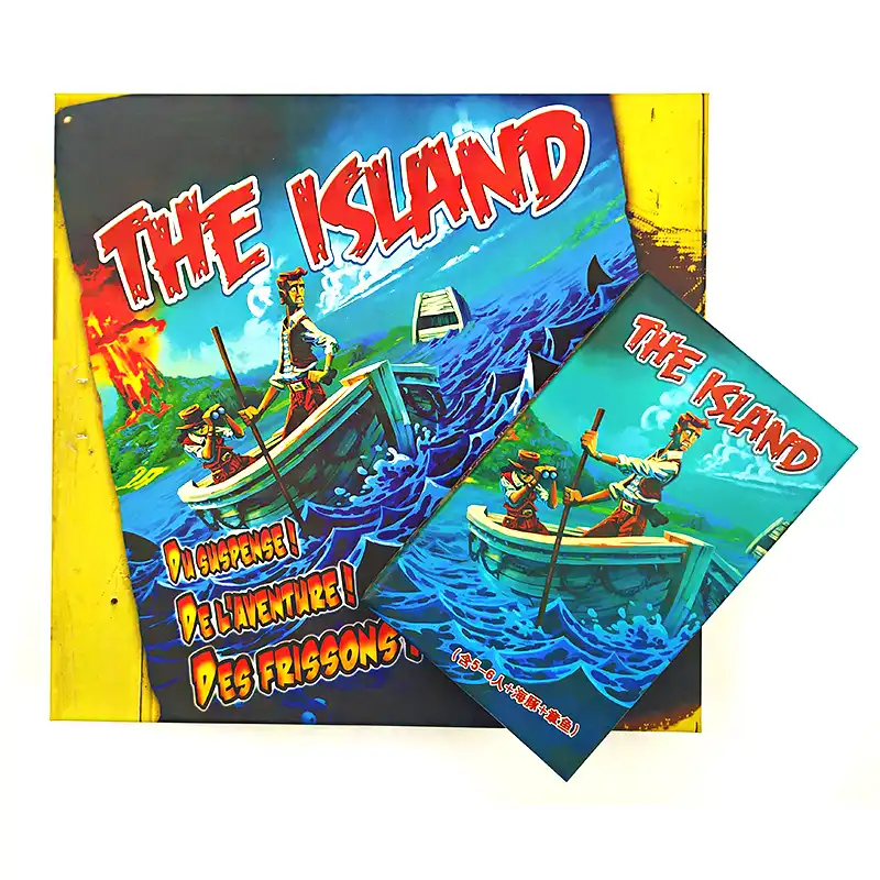 Cards Game The Island Escape From Atlantis Board Game Survive Board Game Card Games Aliexpress