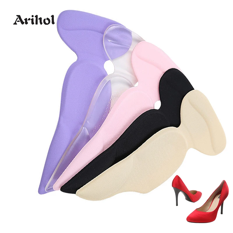 

Silicone Gel Heel Cushion Inserts Heel Grips Shoe Pads for Women Adhesive Liners for Loose Shoes High Heels Feet Protect Insoles